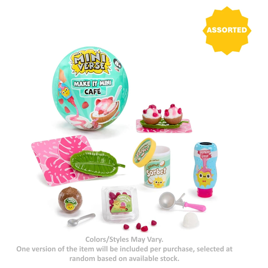 Miniverse Make It Mini Cafe Series 6 Mini Collectible Capsule (Assorted)