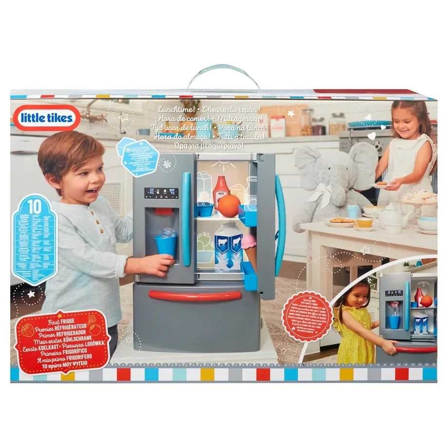 Little Tikes First Fridge Interactive Toy with 11 Accessories