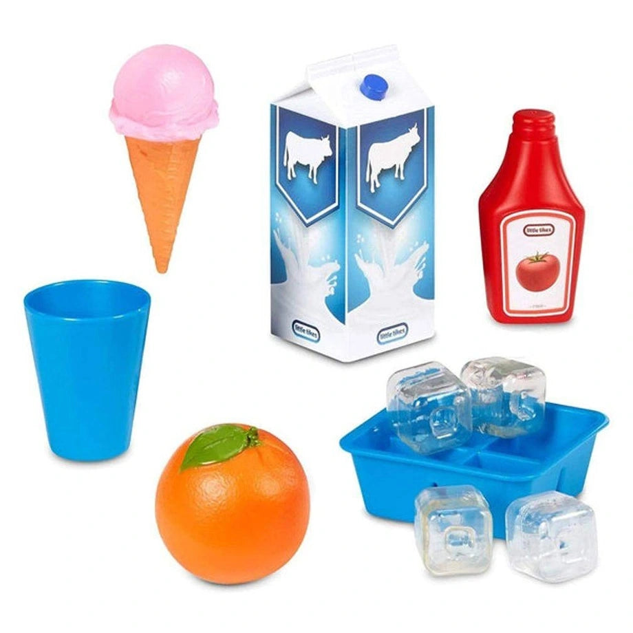 Little Tikes First Fridge Interactive Toy with 11 Accessories