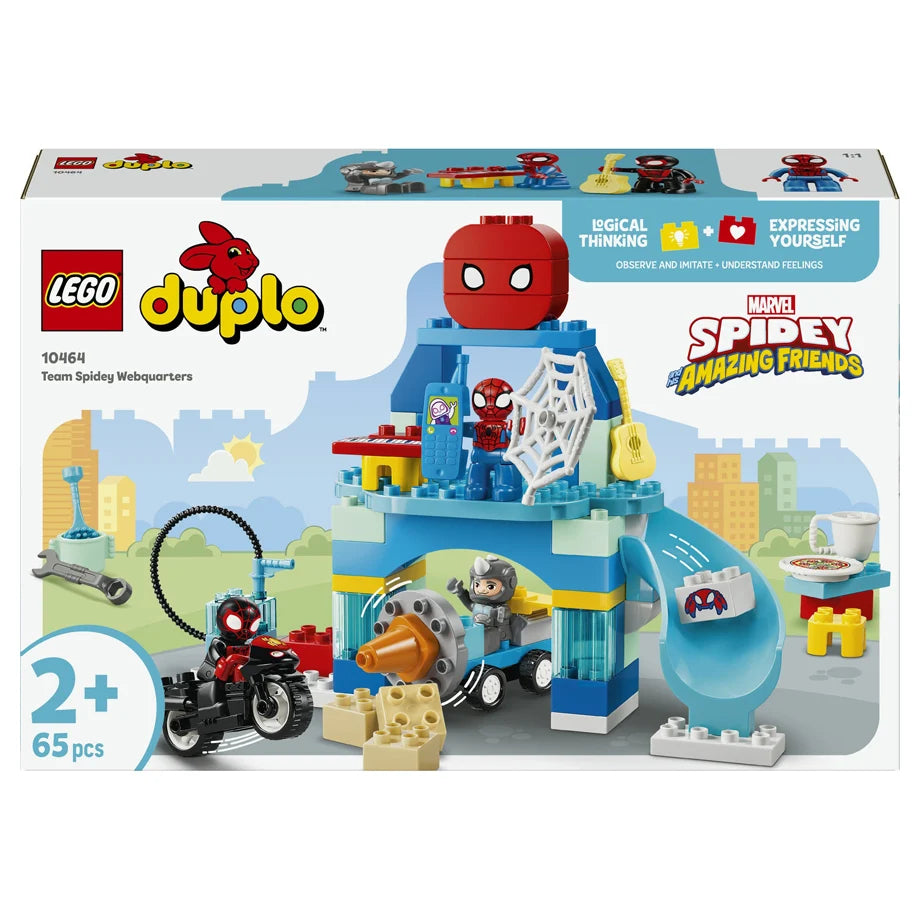 LEGO DUPLO Marvel Team Spidey Webquarters Building Toy Set 10464 (44 Pieces)