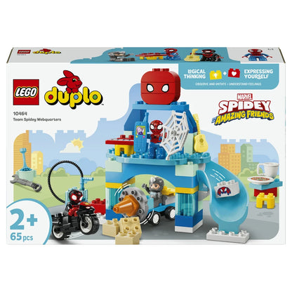 LEGO DUPLO Marvel Team Spidey Webquarters Building Toy Set 10464 (44 Pieces)