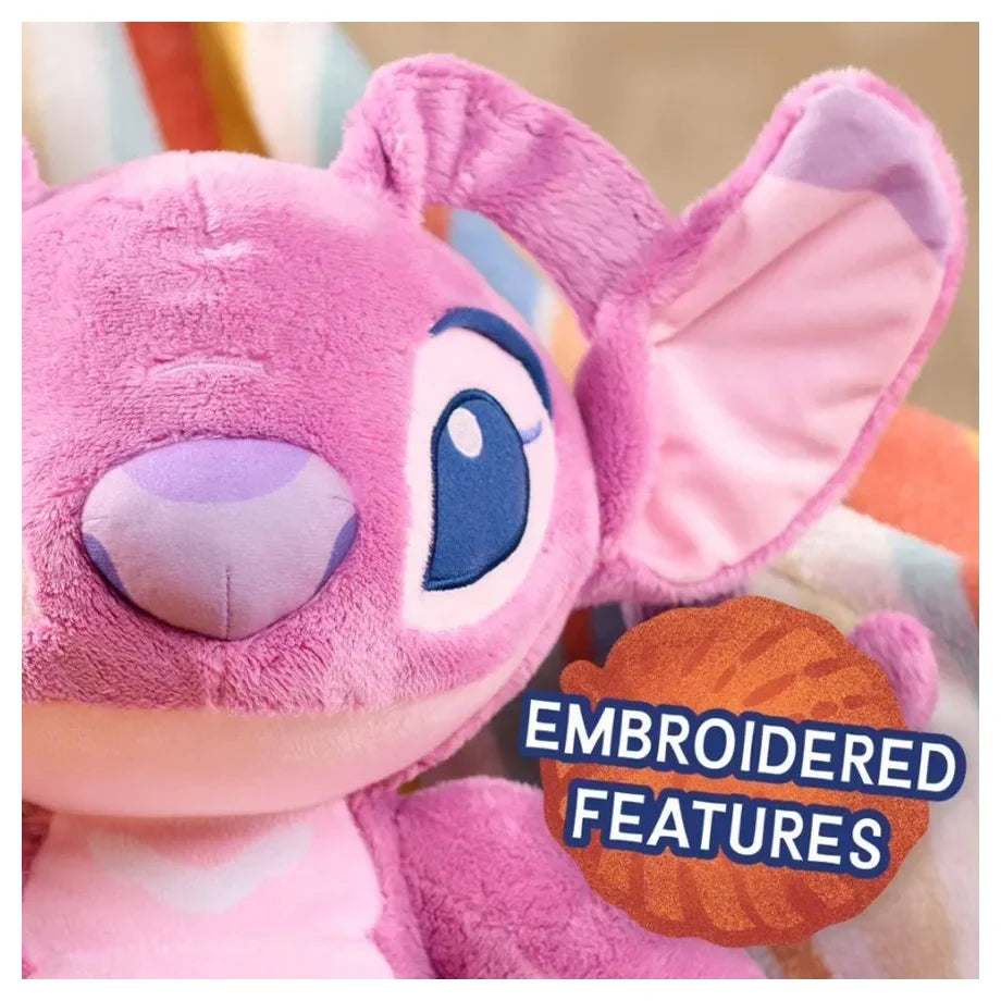 Disney Lilo & Stitch Angel Large Plush Toy (35.56 cm, Pink)