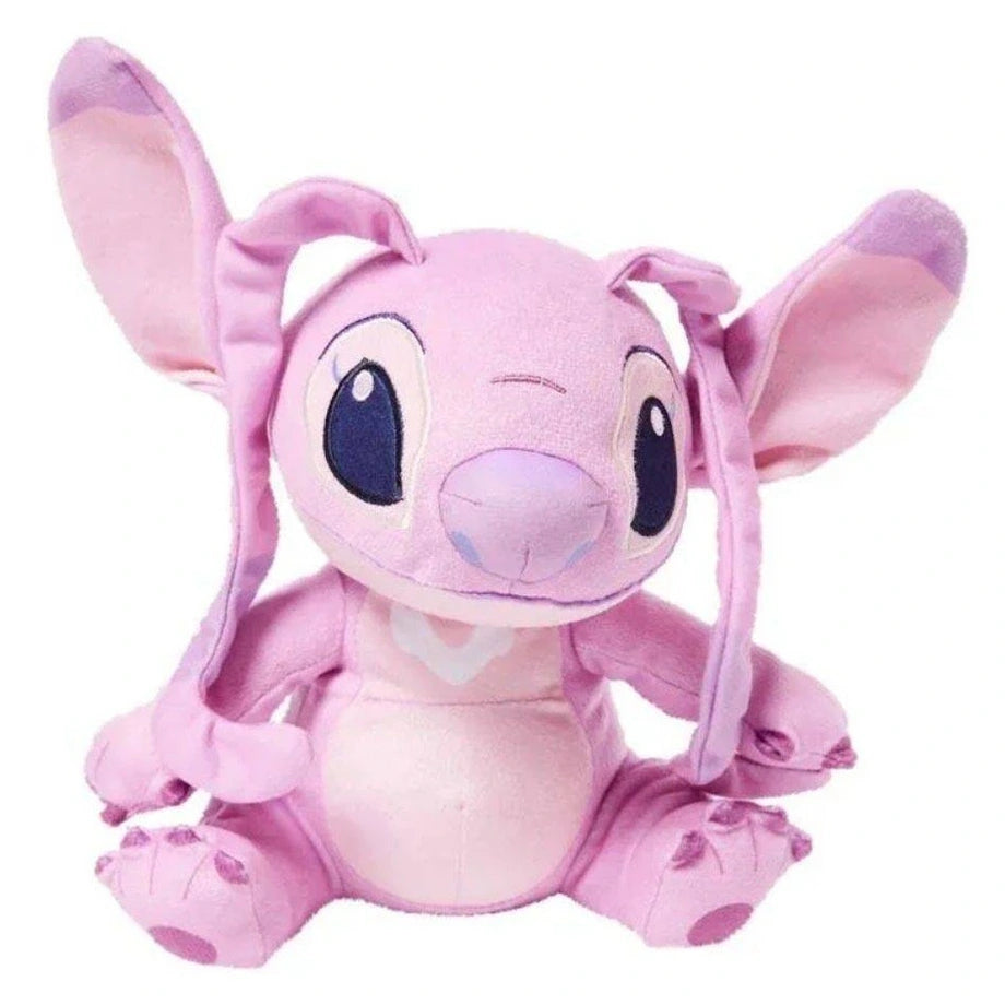 Disney Lilo & Stitch Angel Medium Plush Toy (20.32 cm, Pink)