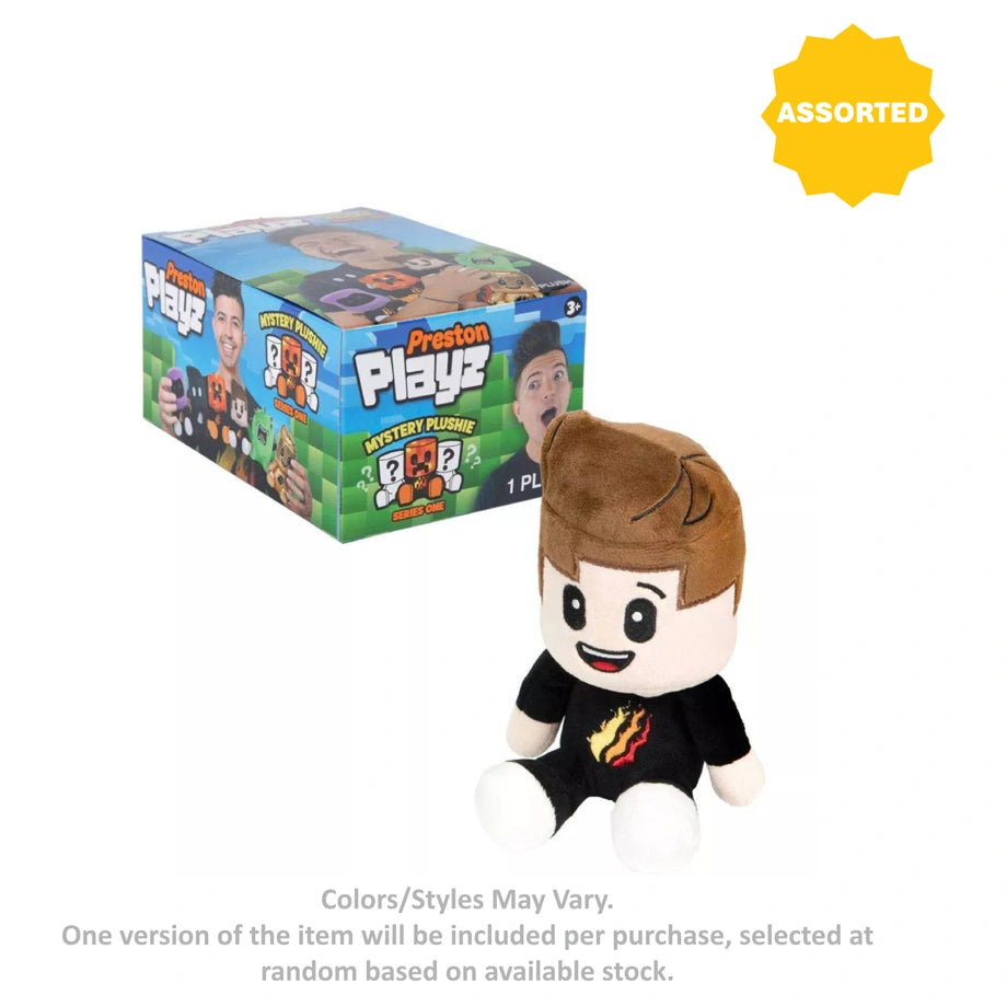 PrestonPlayz Series 1 Mini Mystery Plush Toy (6.99 cm, Assorted)
