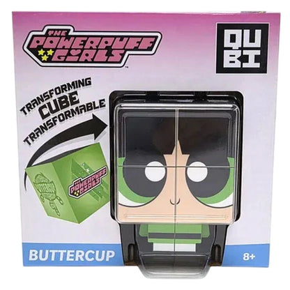 Qubi The Powerpuff Girls Buttercup Transforming Cube Figure (14 cm)