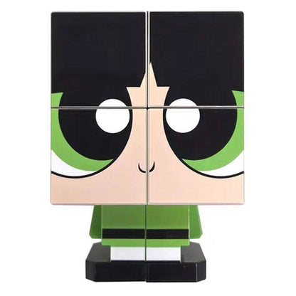 Qubi The Powerpuff Girls Buttercup Transforming Cube Figure (14 cm)