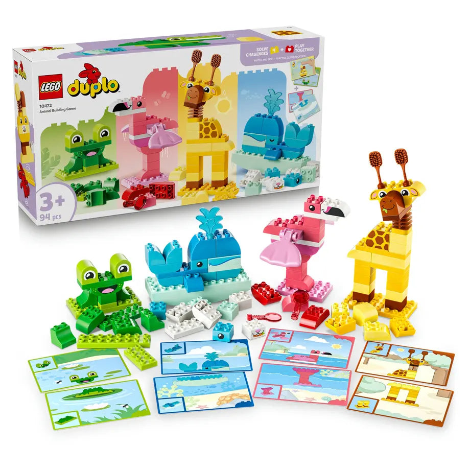 LEGO DUPLO Animal Building Game Building Toy Set 10472 (111 Pieces)