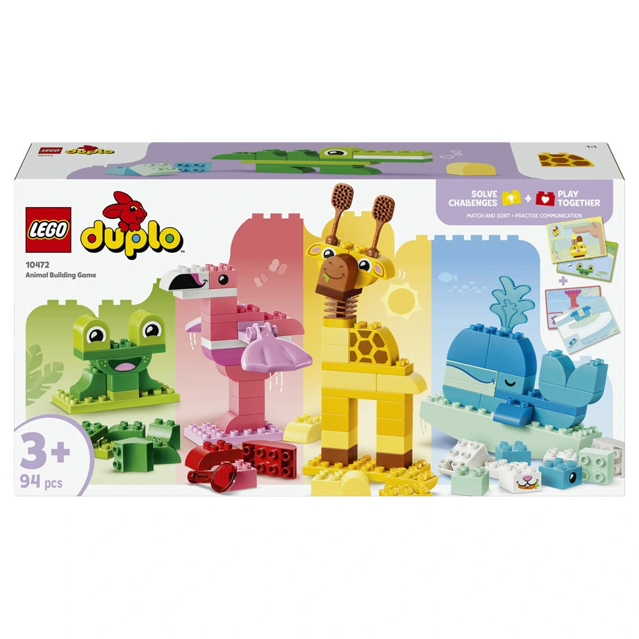 LEGO DUPLO Animal Building Game Building Toy Set 10472 (111 Pieces)