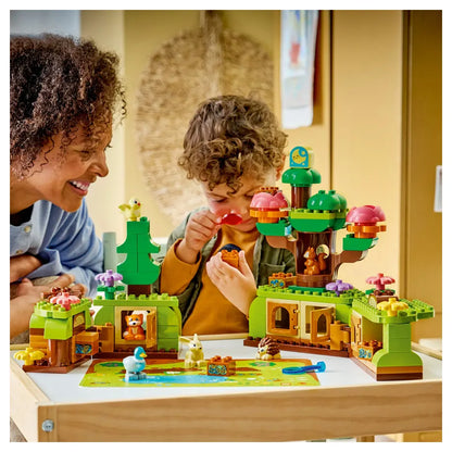 LEGO DUPLO Discovery Forest with Wild Animals Building Toy Set 10480 (820 Pieces)