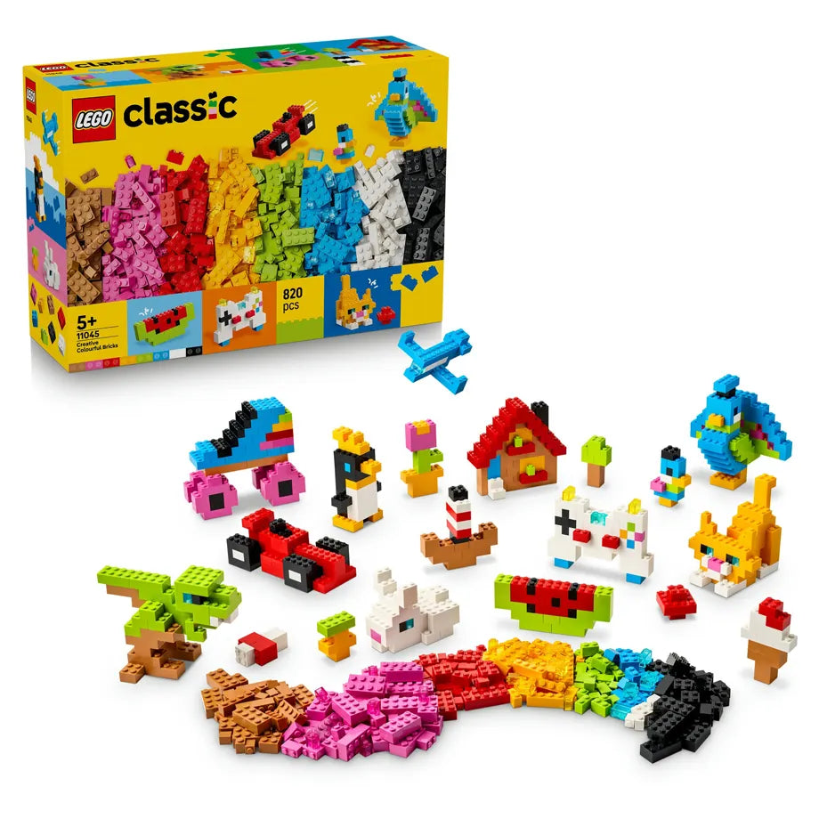 LEGO Classic Creative Colorful Bricks Building Toy Set 11045 (96 Pieces)