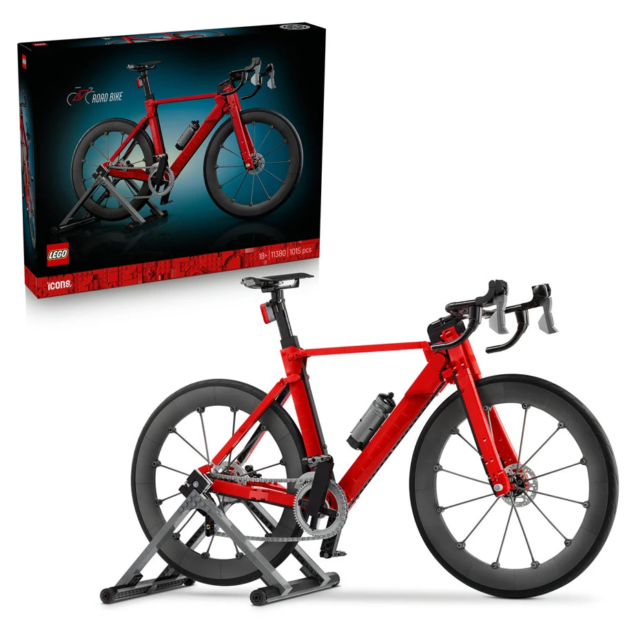 LEGO Icons Road Bike Sports Decor Building Toy Set 11380 (806 Pieces)