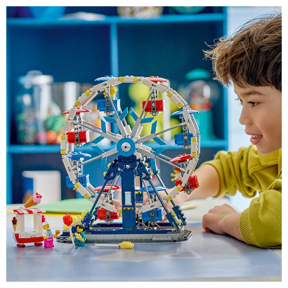 LEGO Creator 3-in-1 Iconic Ferris Wheel Building Toy Set 31389 (485 Pieces)