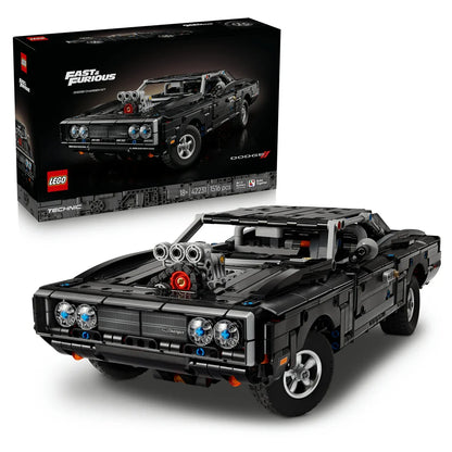 LEGO Technic Fast & Furious Dodge Charger R/T Car Building Toy Set 42231 (278 Pieces)