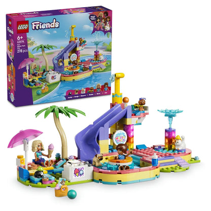 LEGO Friends Fun Water Park Day Building Toy Set 42676 (295 Pieces)