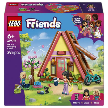 LEGO Friends Nature Glamping Cabin Building Toy Set 42682 (116 Pieces)