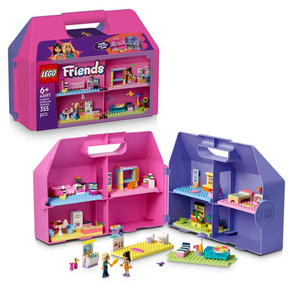 LEGO Friends Creative Dollhouse Suitcase Building Toy Set 42697 (602 Pieces)