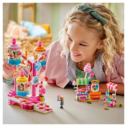 LEGO Friends Candy & Cupcake Ferris Wheel Building Toy Set 42700 (321 Pieces)