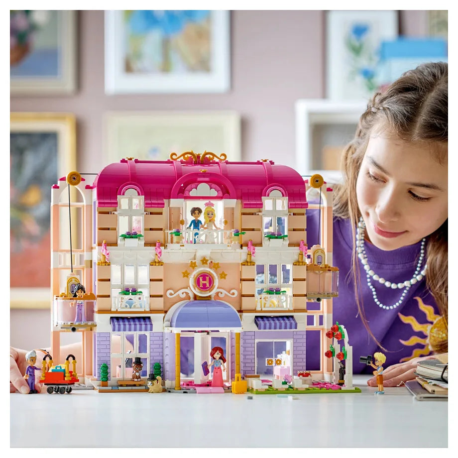 LEGO Friends Heartlake City Grand Hotel Building Toy Set 42704 (1229 Pieces)