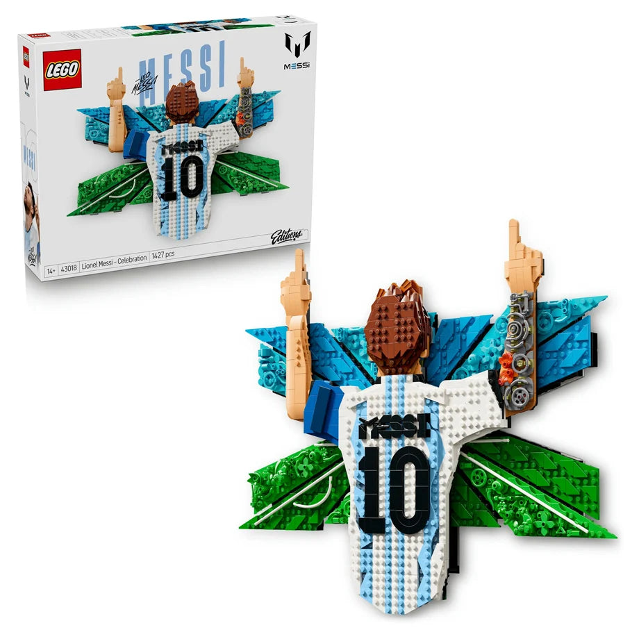 LEGO Editions Lionel Messi: Celebration Building Toy Set 43018 (113 Pieces)