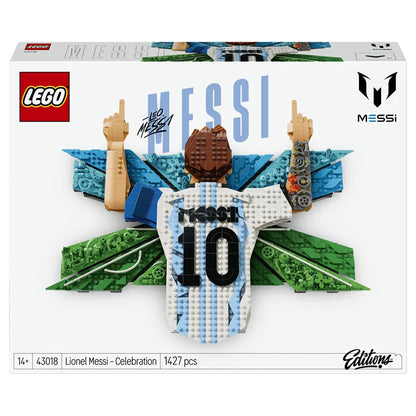 LEGO Editions Lionel Messi: Celebration Building Toy Set 43018 (113 Pieces)
