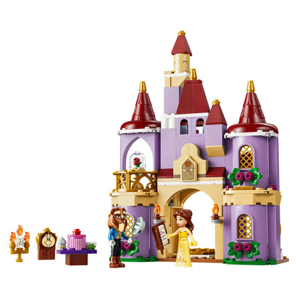 LEGO Disney Princess Belle & the Beast’s Enchanted Castle Building Toy Set 43289 (885 Pieces)