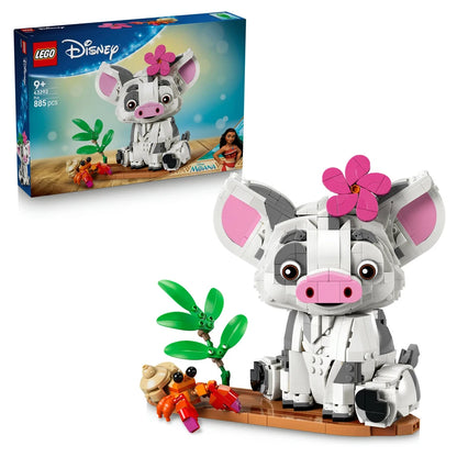 LEGO Disney Moana Pua Pig Building Toy Set 43292 (407 Pieces)