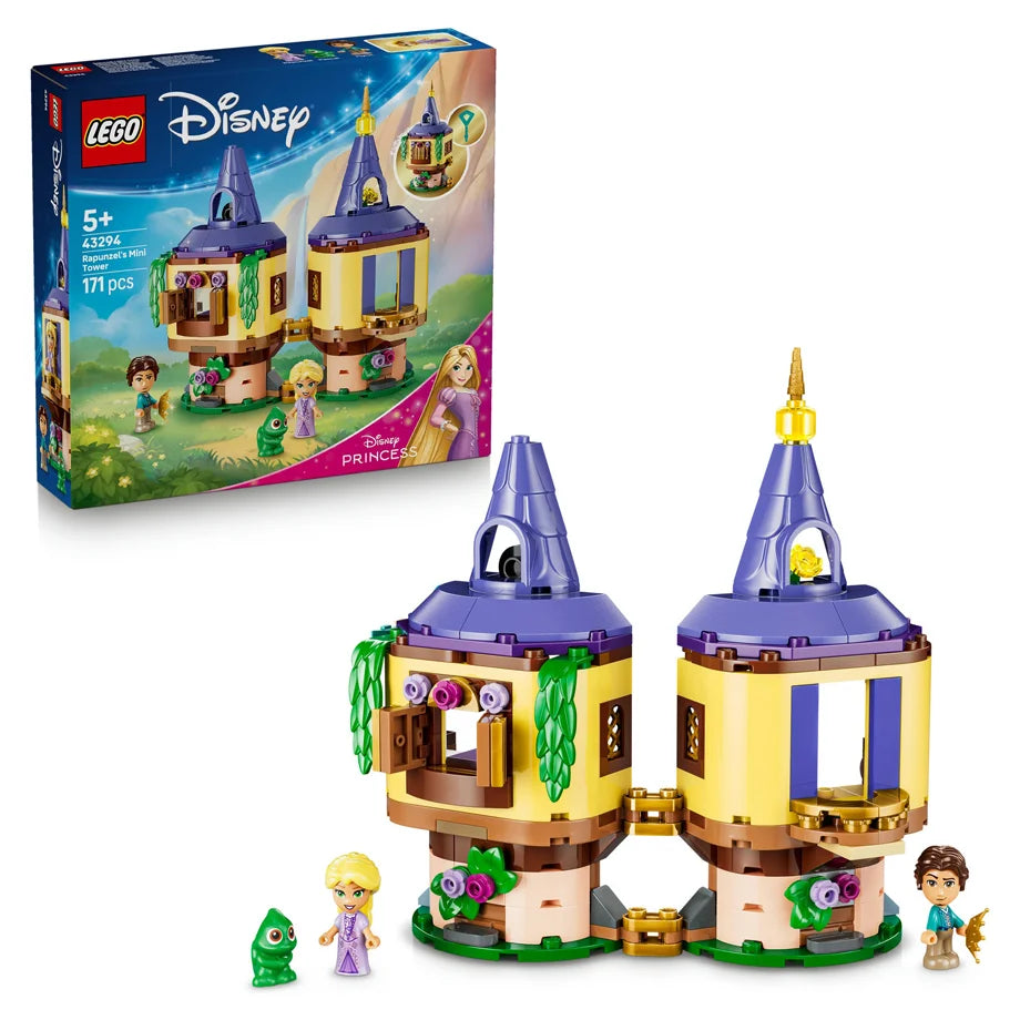 LEGO Disney Princess Rapunzel’s Mini Tower Building Toy Set 43294 (458 Pieces)