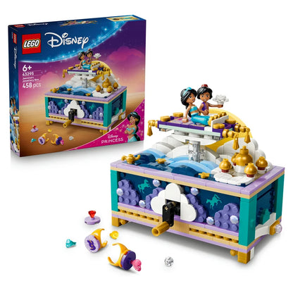 LEGO Disney Princess Jasmine’s Jewelry Box Building Toy Set 43295 (713 Pieces)