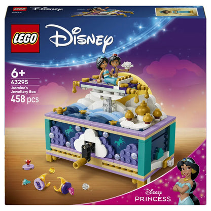 LEGO Disney Princess Jasmine’s Jewelry Box Building Toy Set 43295 (713 Pieces)