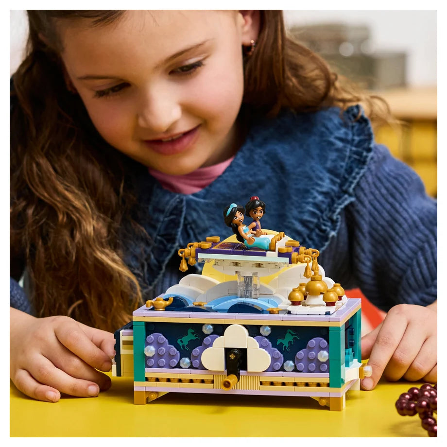 LEGO Disney Princess Jasmine’s Jewelry Box Building Toy Set 43295 (713 Pieces)