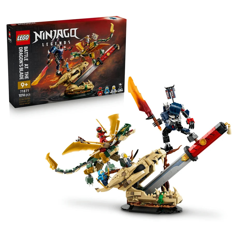 LEGO NINJAGO Battle at the Dragon’s Blade Building Toy Set 71871 (2178 Pieces)