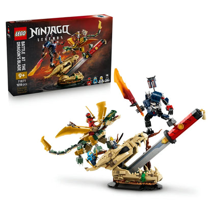 LEGO NINJAGO Battle at the Dragon’s Blade Building Toy Set 71871 (2178 Pieces)