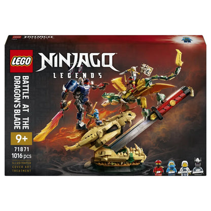 LEGO NINJAGO Battle at the Dragon’s Blade Building Toy Set 71871 (2178 Pieces)