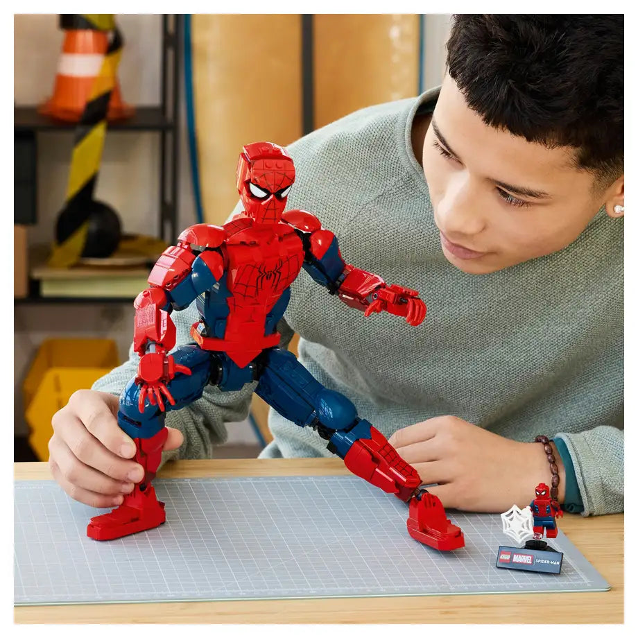 LEGO Marvel Spider-Man Hero Figure Building Toy Set 76346 (367 Pieces)
