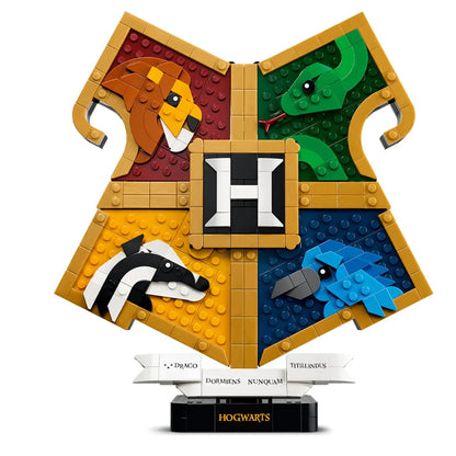 LEGO Harry Potter Hogwarts House Crest Building Toy Set 76462 (379 Pieces)