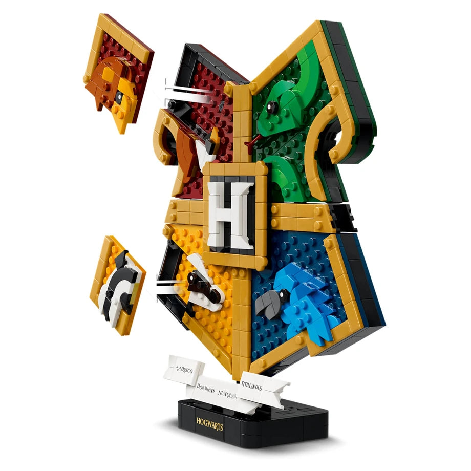 LEGO Harry Potter Hogwarts House Crest Building Toy Set 76462 (379 Pieces)