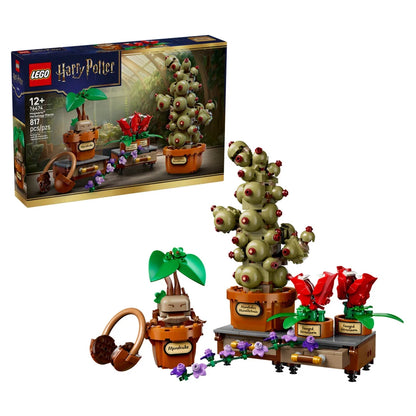 LEGO Harry Potter Hogwarts Herbology Plants Building Toy Set 76474 (244 Pieces)