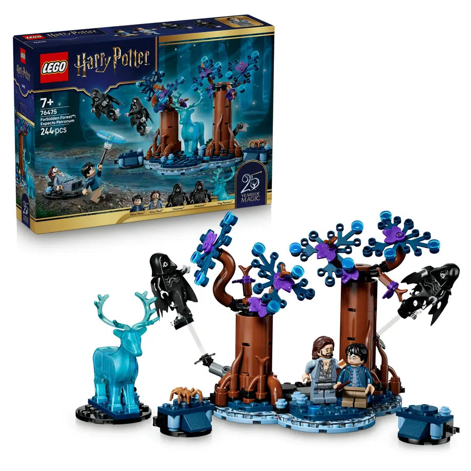 LEGO Harry Potter Forbidden Forest: Expecto Patronum Building Toy Set 76475 (210 Pieces)