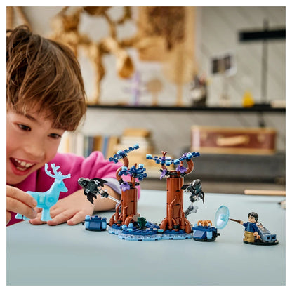 LEGO Harry Potter Forbidden Forest: Expecto Patronum Building Toy Set 76475 (210 Pieces)