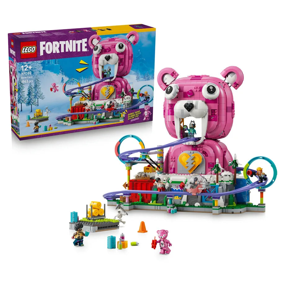 LEGO Fortnite Rave Cave Building Toy Set 77082 (292 Pieces)