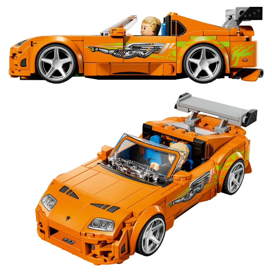 LEGO Speed Champions The Fast & The Furious Toyota Supra MK4 Building Toy Set 77260 (329 Pieces)