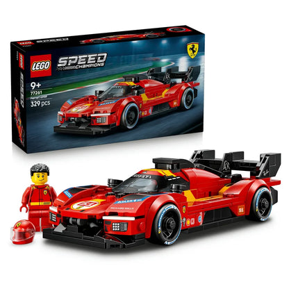 LEGO Speed Champions Ferrari 499P Building Toy Set 77261 (345 Pieces)
