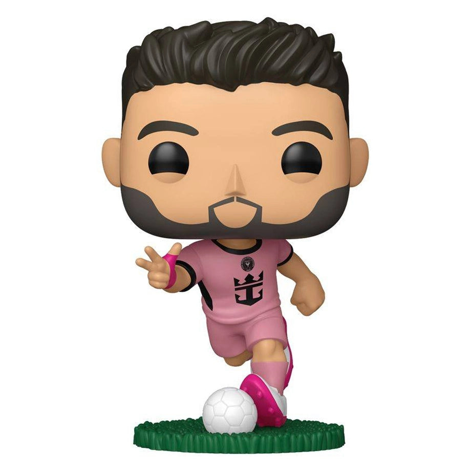 Funko POP! MLS Inter Miami CF Luis Suarez (Pink Uniform) Vinyl Figure (9.9 cm)