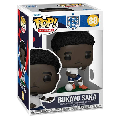 Funko POP! Football England National Team Bukayo Saka Vinyl Figure (10.7 cm)