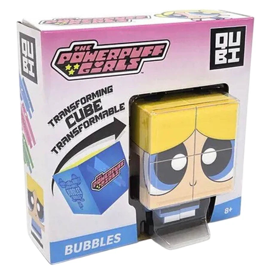 Qubi The Powerpuff Girls Bubbles Transforming Cube Figure (14 cm)
