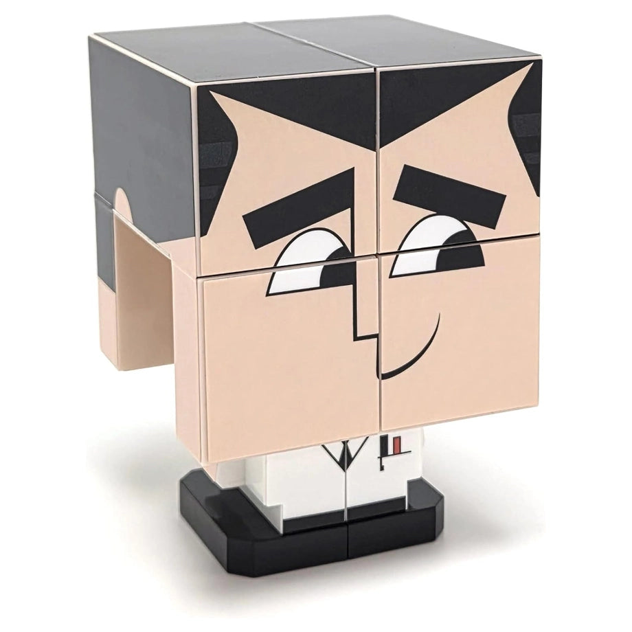 Qubi The Powerpuff Girls Professor Utonium Transforming Cube Figure (14 cm)