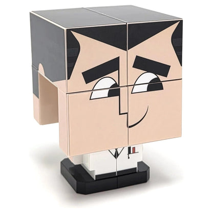Qubi The Powerpuff Girls Professor Utonium Transforming Cube Figure (14 cm)