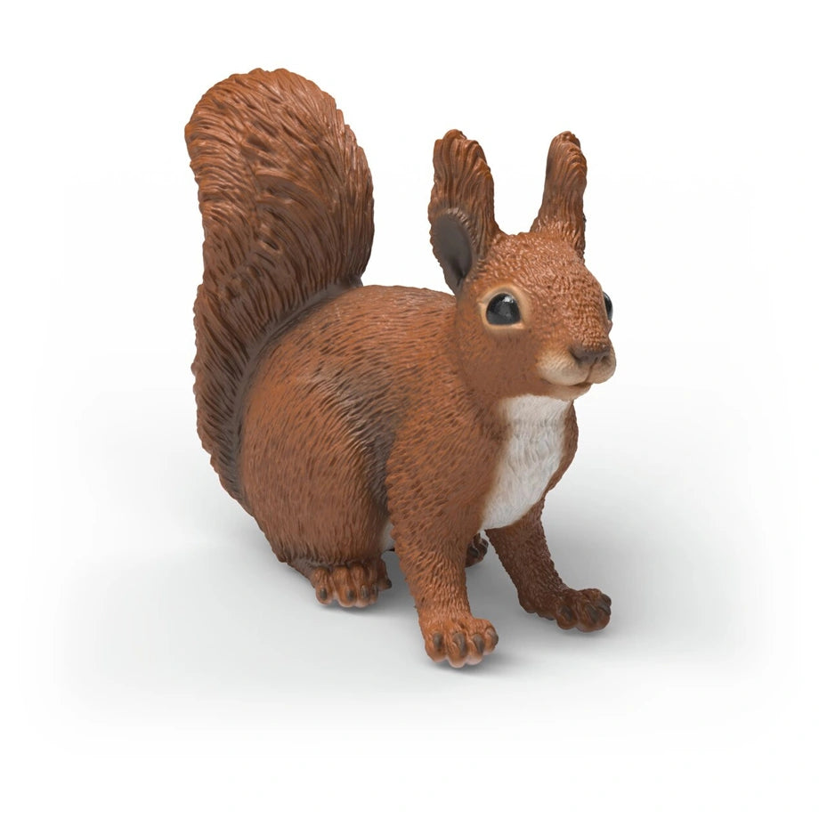 Schleich Wild Life Squirrel Figure (4.8 x 2.25 x 4.02 cm, Brown)
