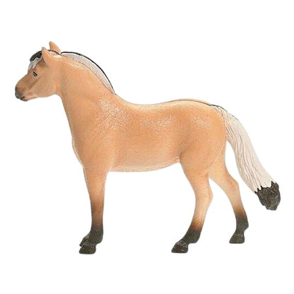 Schleich Horse Club Norwegian Fjord Horse Figure (13.9 x 4 x 11 cm, Cream)