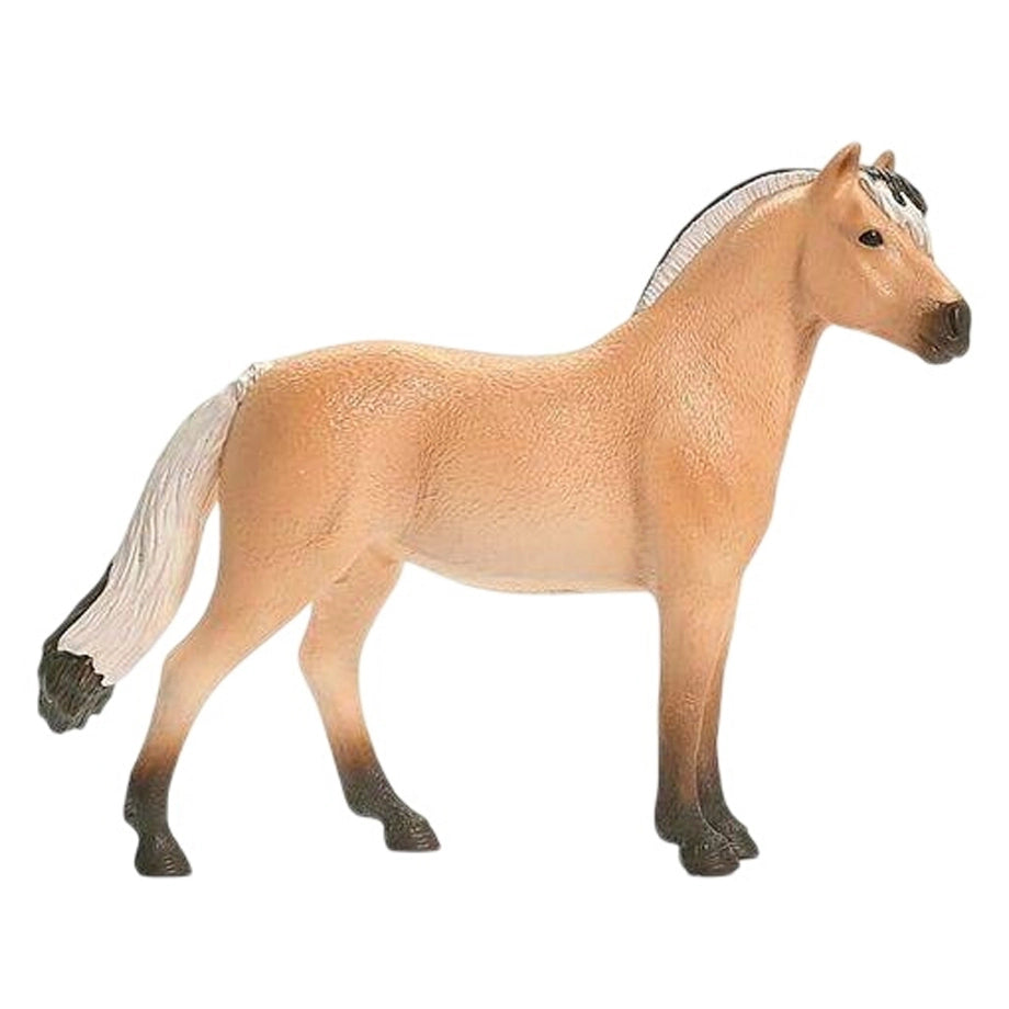 Schleich Horse Club Norwegian Fjord Horse Figure (13.9 x 4 x 11 cm, Cream)